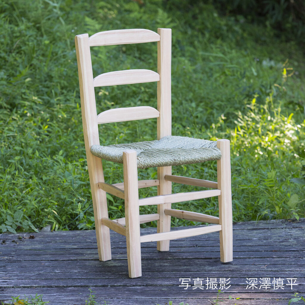 図面 ゴッホの椅子 - グリーンウッドワーク・ラボ